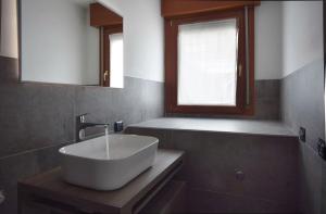 Um banheiro em Padova Business Luxury Terrace