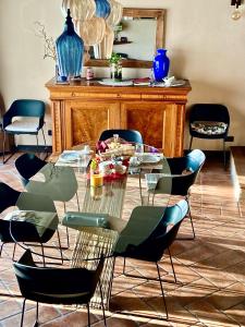 Posezení v ubytování B&B Il Melograno del Garda