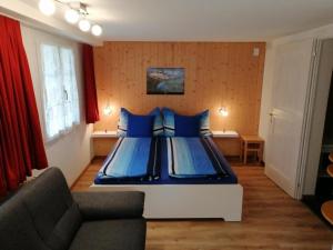 Postel nebo postele na pokoji v ubytování Luna 2 Bett Wohnung Obj 2000