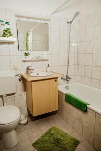 Koupelna v ubytování Apartment Keppler