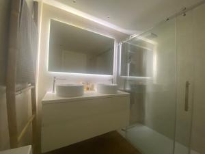 A bathroom at La Calita
