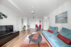 Posezení v ubytování Appartement design La Petite Europe - Idéal Curistes