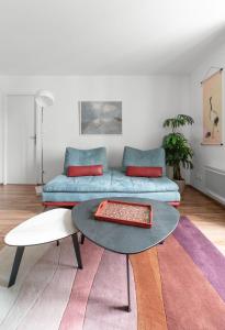 Posezení v ubytování Appartement design La Petite Europe - Idéal Curistes