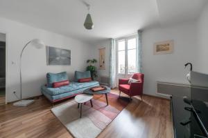 Posezení v ubytování Appartement design La Petite Europe - Idéal Curistes