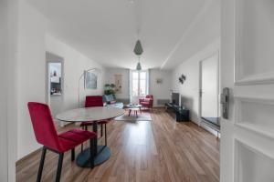 Posezení v ubytování Appartement design La Petite Europe - Idéal Curistes
