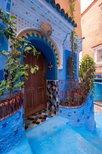 A piscina localizada em Riad Mosaic ou nos arredores