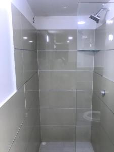 Koupelna v ubytování Hotel Hernández CTG