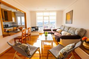 Posezení v ubytování Apartagal-Edificio Celtas Foz