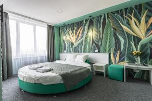 Posteľ alebo postele v izbe v ubytovaní Art Hotel Palma