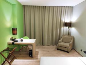 Χώρος καθιστικού στο AONE Hotel