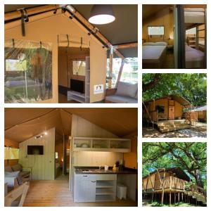 Kuchnia lub aneks kuchenny w obiekcie CAMPING ETXARRI