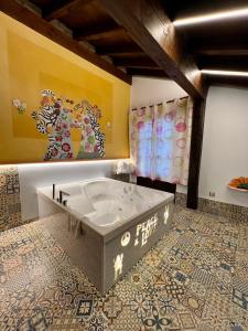 A bathroom at Posada la Leyenda
