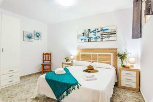 Postel nebo postele na pokoji v ubytování Villa Enzo Moraira