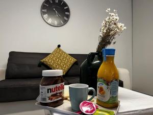 Część wypoczynkowa w obiekcie Chez Julien & Ornella