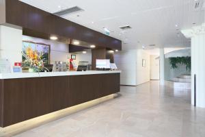 Ο χώρος του λόμπι ή της ρεσεψιόν στο Hotel D. Luis
