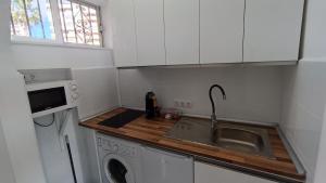 Kuchyňa alebo kuchynka v ubytovaní Apartamento Blancomar