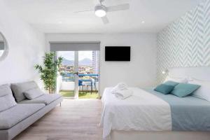 Posteľ alebo postele v izbe v ubytovaní Sunny Island Paraiso Sur