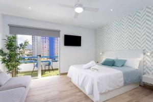 Posteľ alebo postele v izbe v ubytovaní Sunny Island Paraiso Sur