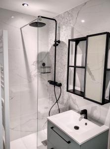 Kúpeľňa v ubytovaní Résidence Graziella Appartement 222