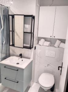 Kúpeľňa v ubytovaní Résidence Graziella Appartement 222