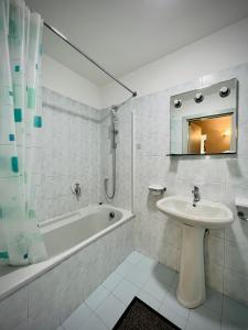 Vonios kambarys apgyvendinimo įstaigoje CASA BANON