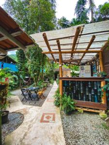 Zahrada ubytování Balaio Hostel Ilha Grande