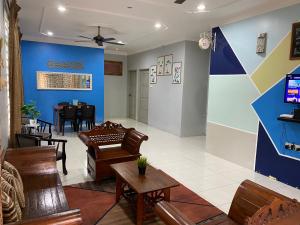 Μια τηλεόραση ή/και κέντρο ψυχαγωγίας στο Ar Rahman Homestay Kemaman