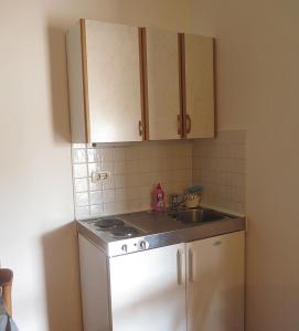 Kuchyňa alebo kuchynka v ubytovaní Studio apartment in Porec with balcony, air conditioning, WiFi 4676-6