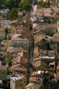 Výhľad na mesto Poreč alebo výhľad na mesto priamo z apartmánu
