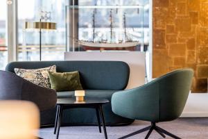 Ruang duduk di KOMPAS Hotel Aalborg