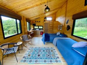 Posezení v ubytování El Hostel Granjero