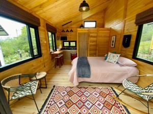 Posezení v ubytování El Hostel Granjero