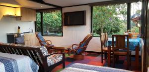 Posezení v ubytování El Hostel Granjero