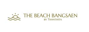 a logo for the beach bangan by thirteenth at The Beach Bangsaen by Thanthita next to Wonnapa beach in Bangsaen