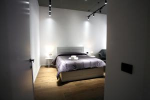 Postel nebo postele na pokoji v ubytování Business Home Via Isonzo B&B