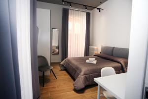 Postel nebo postele na pokoji v ubytování Business Home Via Isonzo B&B + 37 fotografií
