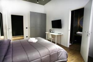 Postel nebo postele na pokoji v ubytování Business Home Via Isonzo B&B