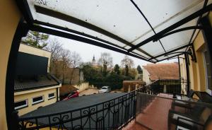 Un balcón o terraza de Garni Hotel Andric