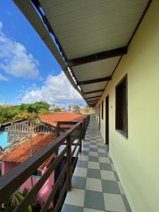 Balkon atau teras di Lita Restaurante e Pousada