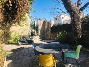 Vonkajšia záhrada v ubytovaní Gîte de la Bastide