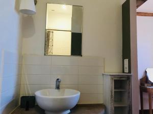Kúpeľňa v ubytovaní Gîte de la Bastide + 7 fotografií
