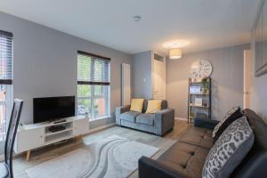 Μια τηλεόραση ή/και κέντρο ψυχαγωγίας στο Beautiful apartment in the heart of Belfast!!