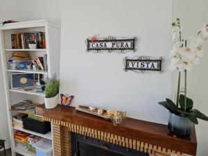 Knižnica v ubytovaní bed & breakfast