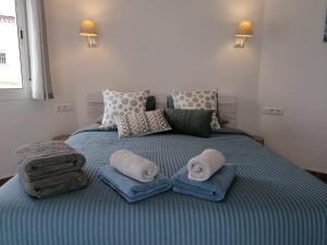 Posteľ alebo postele v izbe v ubytovaní B&B Casa Pura Vista