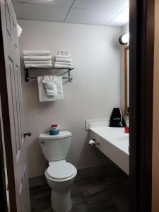 Koupelna v ubytování SureStay Plus Hotel by Best Western Grand Island