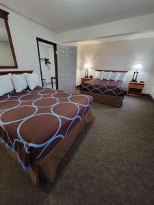 Postel nebo postele na pokoji v ubytování SureStay Plus Hotel by Best Western Grand Island