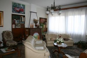 Posezení v ubytování B&B Il Glicine