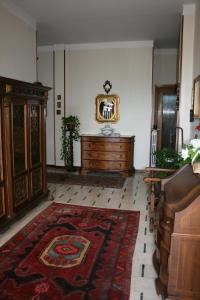 Posezení v ubytování B&B Il Glicine