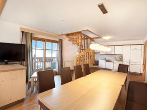 Dapur atau dapur kecil di Apartment in Wald im Pinzgau near Ski Lift