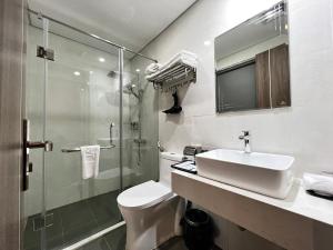 Ένα μπάνιο στο Jacayl Hotel TCG